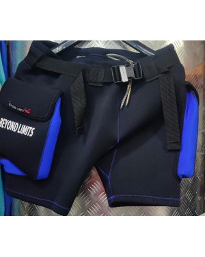 Neoprene Tec Shorts Blue