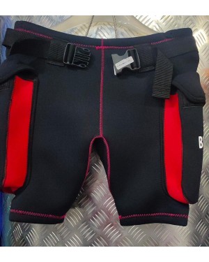 Neoprene Tec Shorts Red