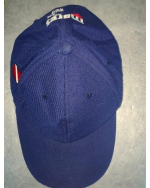 if hat with logo Blue