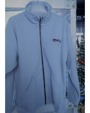 BL Fleece Zipper Blue