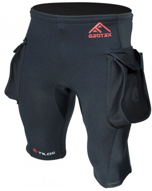 Neoprene Shorts with Pockets