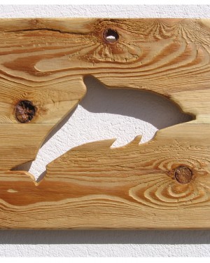 Dolphin Wood Stencil