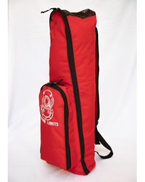 Fins Bag75cm Half Mesh Log Red