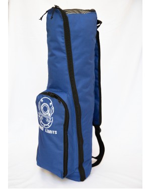 Fins Bag75cm Half Mesh Log Blu