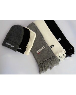 Bl & Mares Scarf Gry