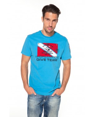 t-shirt men int. d.t b.wave