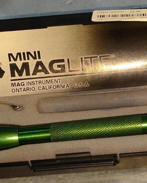 Mag Lite 3-Cell D Green Torch